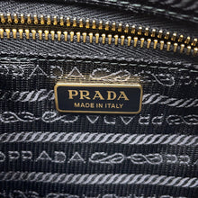 Load image into Gallery viewer, PRADA Shoulder Bag with Triangle Logo Black1BC238 Leather
