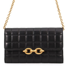 Load image into Gallery viewer, SAINT LAURENT PARIS LE MAILLON WALLET Chain Wallet Black738109 Leather
