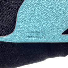 Load image into Gallery viewer, HERMES Petit H Labrador Dog Bag Charm Chocolat/Blue Atoll Togo Leather Chevre Myzore Goatskin
