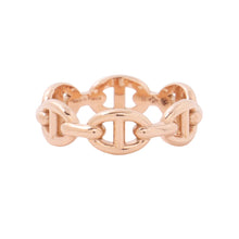 将图像加载到图库查看器中，HERMES Chaine d'Ancre Anchene Ring Size PM/52/#12 18K Pink Gold
