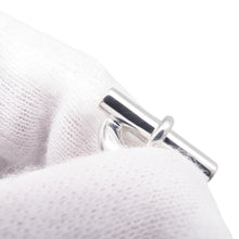 将图像加载到图库查看器中，HERMES Mini Chaine d'Ancre Earrings SV925
