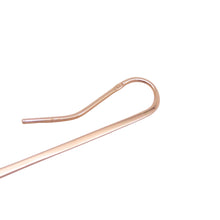 将图像加载到图库查看器中，HERMES Clou de Forge Earrings 18K Pink Gold
