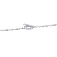 Load image into Gallery viewer, HERMES Finesse Bracelet Size STH219410B 00ST 18K White Gold
