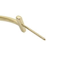 Load image into Gallery viewer, TIFFANY&amp;Co. T-Wire Hoop Earrings Size Extra large67789962 18K Yellow Gold
