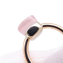 将图像加载到图库查看器中，Pomellato Nude Ring Size 55/#15 ClassicPAA1100-O6000-000QR K18PG K18WG
