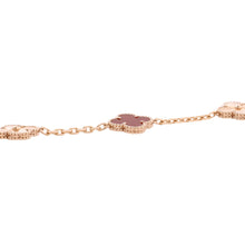 Load image into Gallery viewer, Van Cleef &amp; Arpels Vintage Alhambra Bracelet 5 motifs guillocheVCARP7RP00 18K Pink Gold
