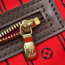 Load image into Gallery viewer, LOUIS VUITTON Neverfull RedN51109 Damier Ebene Canvas Size PM
