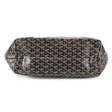 将图像加载到图库查看器中，GOYARD Saint Louis with clip BlackSTLCROPMLTY01CL01P PVC Leather Size PM

