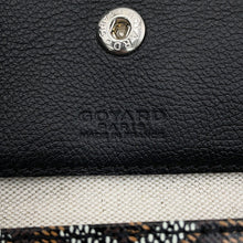 将图像加载到图库查看器中，GOYARD Saint Louis with clip BlackSTLCROPMLTY01CL01P PVC Leather Size PM
