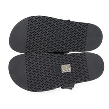 Load image into Gallery viewer, HERMES Sandals Chypre BlackH222100Z Calf Leather Size 38

