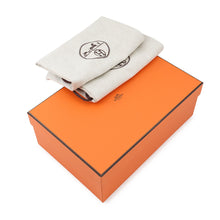 Load image into Gallery viewer, HERMES Sandals Chypre BlackH222100Z Calf Leather Size 38
