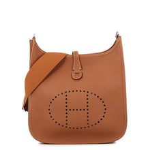 Load image into Gallery viewer, HERMES Evelyne3 Gold Taurillon Clemence Size PM
