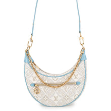 Load image into Gallery viewer, LOUIS VUITTON SINCE1854 Loop Shoulder Bag BlueM81094 Monogram / Jacquard SINCE1854
