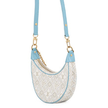 Load image into Gallery viewer, LOUIS VUITTON SINCE1854 Loop Shoulder Bag BlueM81094 Monogram / Jacquard SINCE1854
