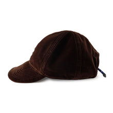 Load image into Gallery viewer, MIUMIU logo baseball cap Size L Dark Brown/Navy5HC369 2CUA Cotton100%
