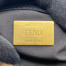 将图像加载到图库查看器中，FENDI Zucca mamma bucket Brown/Black8BR600 Fur Leather
