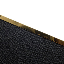 将图像加载到图库查看器中，HERMES Geta Slim Black Epsom
