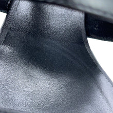 Load image into Gallery viewer, HERMES Ninon 50 Sandals BlackMS1262125Z2602 Calf Leather Size 36

