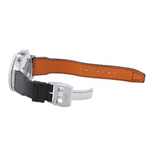 Load image into Gallery viewer, IWC Pilot's Watch Timezoner Chronograph W46mm Stainless Steel Leather Black DialIW395001
