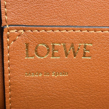 Load image into Gallery viewer, LOEWE Anagram Tote Bag TanA717S72X06 Jacquard Calf Leather Size Small
