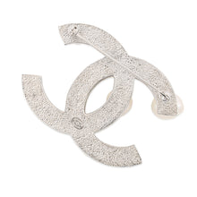 Load image into Gallery viewer, CHANEL CC Logo Rhinestone/Faux Pearl BroochA96841 Metal Rhinestone Faux Pearl
