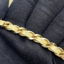 Load image into Gallery viewer, CHANEL Matelasse Classic Chain Wallet YellowAP0250 Caviar Leather
