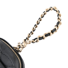 Load image into Gallery viewer, CHANEL Matelasse CC Logo Mini Heart BlackAP4838 Lambskin
