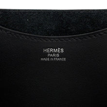 Load image into Gallery viewer, HERMES In the loop Black Taurillon Clemence Swift Leather Size 18
