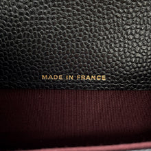 将图像加载到图库查看器中，CHANEL Card Case Matelasse BlackAP0214 Caviar Leather
