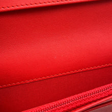Load image into Gallery viewer, CHANEL Typography Bifold Wallet Cloth Black/Multicolor Leather
