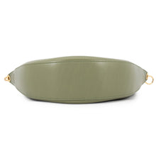 将图像加载到图库查看器中，LOEWE Luna Shoulder Bag Khaki Leather
