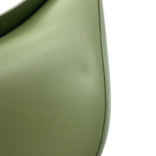 将图像加载到图库查看器中，LOEWE Luna Shoulder Bag Khaki Leather
