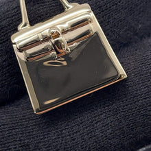 Load image into Gallery viewer, HERMES Mini Kelly ScarfRing Silver Metal
