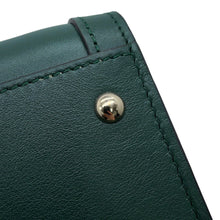 将图像加载到图库查看器中，GUCCI Diana Tote Bag Green853226 Leather Size Medium
