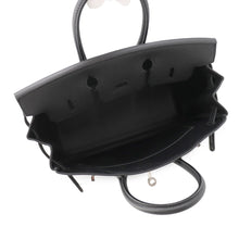 将图像加载到图库查看器中，HERMES Birkin Black Togo Leather Size 25
