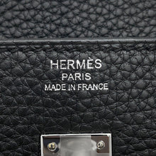 将图像加载到图库查看器中，HERMES Birkin Black Togo Leather Size 25
