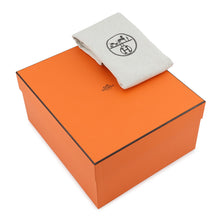 Load image into Gallery viewer, HERMES Neo Garden Blue Tempete Toile Officier Negonda Leather Size 23
