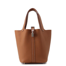 Load image into Gallery viewer, HERMES Picotin Lock Gold Taurillon Clemence Size PM
