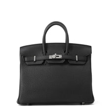 将图像加载到图库查看器中，HERMES Birkin Black Togo Leather Size 25
