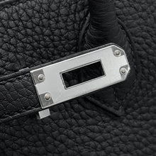 将图像加载到图库查看器中，HERMES Birkin Black Togo Leather Size 25
