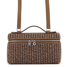 Load image into Gallery viewer, Loro Piana Loro Piana Extra Pocket L19 Moka/Latte/EbonyFAQ2509 Cashmere Leather Size L19
