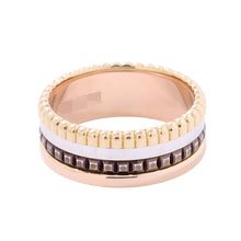 Load image into Gallery viewer, Boucheron Quatre Classic Ring Small Size T49/#9JRG00290 K18YG K18PG K18WG BrownPVD
