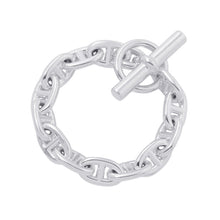 将图像加载到图库查看器中，HERMES Chaine d'Ancre Bracelet 13 frames Size MM SV925
