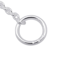 将图像加载到图库查看器中，HERMES Chaine d'Ancre Farandole Necklace Size 80 SV925
