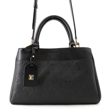 将图像加载到图库查看器中，LOUIS VUITTON Avenue 2WAY Bag NoirM25577 Monogram Empreinte Leather Size PM
