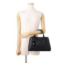 将图像加载到图库查看器中，LOUIS VUITTON Avenue 2WAY Bag NoirM25577 Monogram Empreinte Leather Size PM
