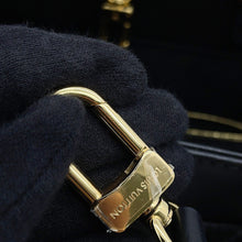 将图像加载到图库查看器中，LOUIS VUITTON Avenue 2WAY Bag NoirM25577 Monogram Empreinte Leather Size PM
