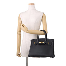 将图像加载到图库查看器中，HERMES Birkin Black Togo Leather Size 30
