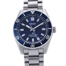Load image into Gallery viewer, SEIKO prospex mechanical divers W40mm Stainless Steel Blue DialSBDC195
