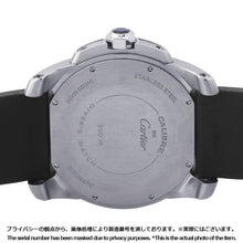 Load image into Gallery viewer, CARTIER Caliber de Cartier Diver W42mm Stainless Steel Rubber Black DialW7100056

